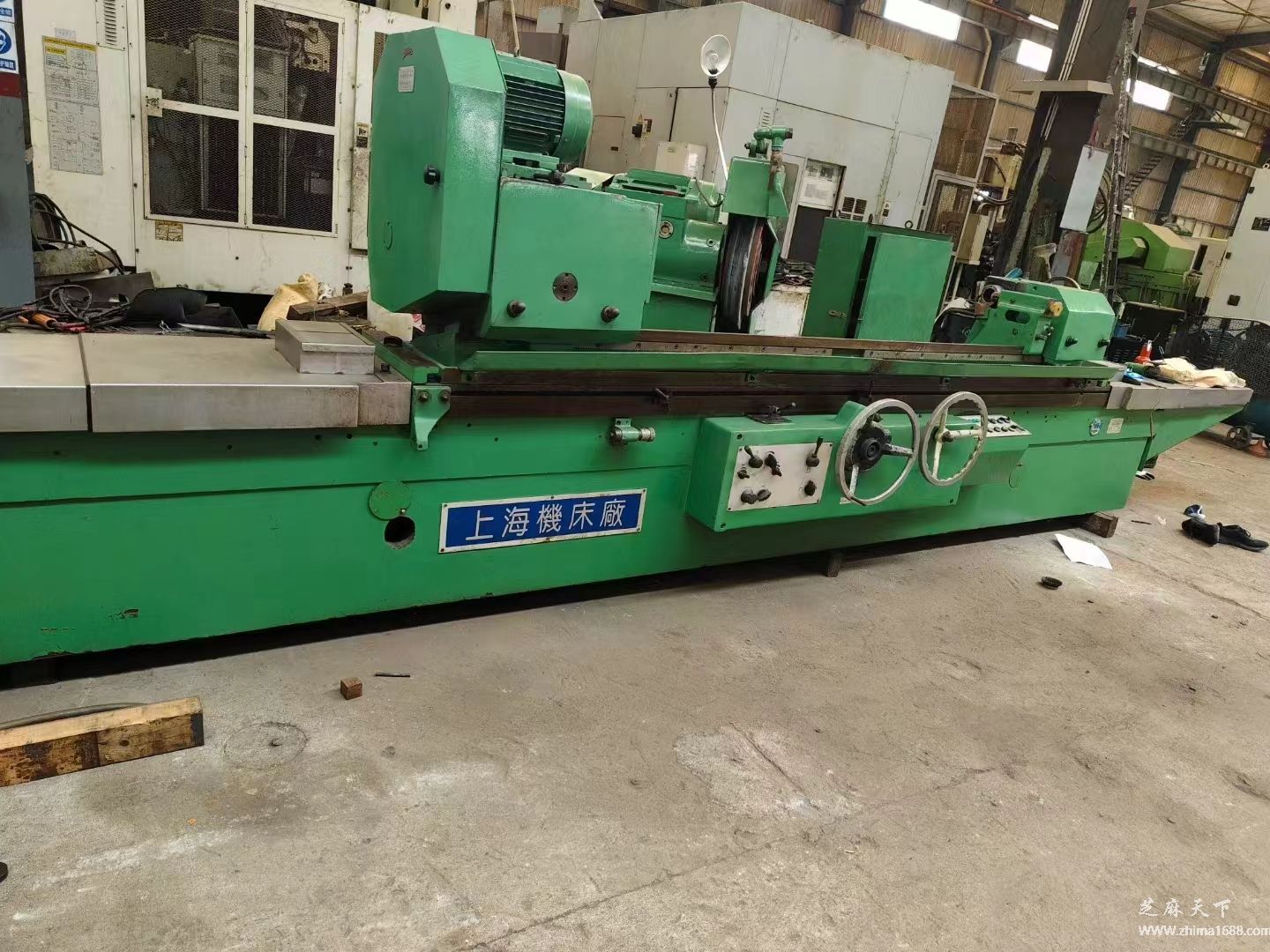 二手上海MQ1650A×2000端面外圓磨床（2米）