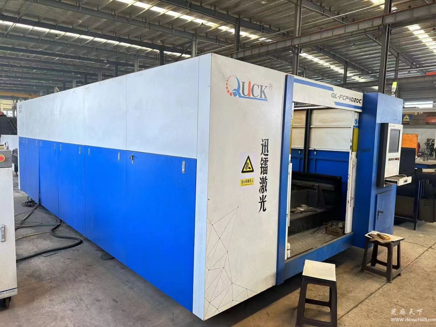 二手迅雷4020交換台激光切割機（3000瓦）